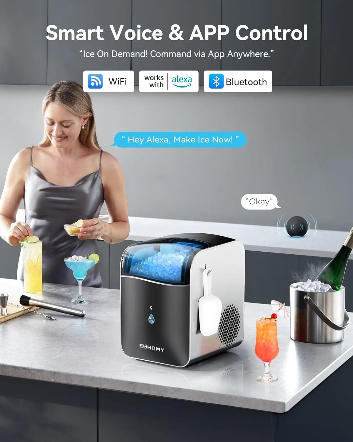 Euhomy Ice Maker Deluxe