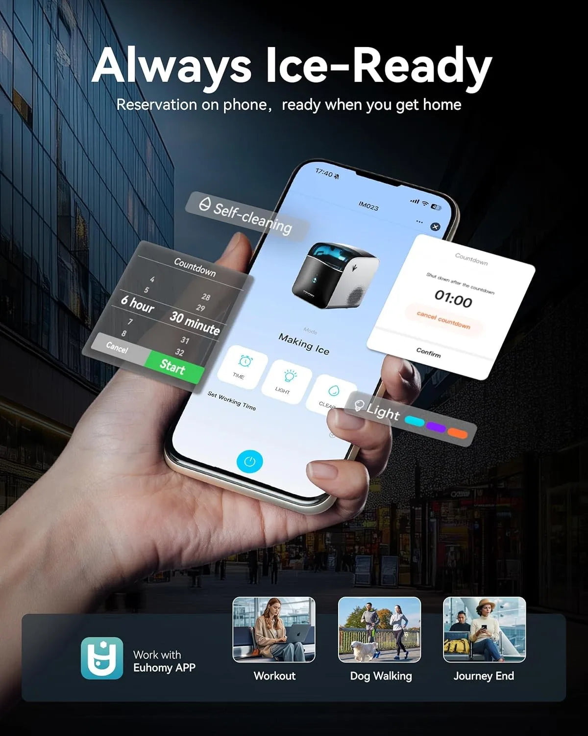 Euhomy Ice Maker Deluxe