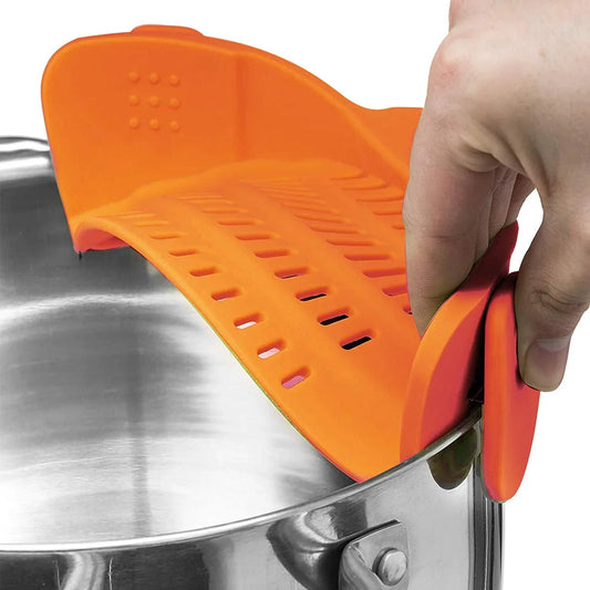 Clip-On Silicone Strainer